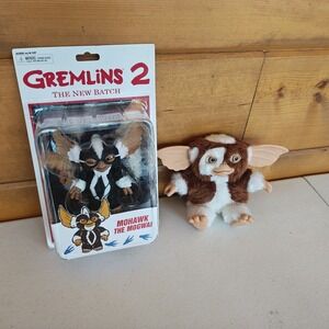 NECA Gremlins 2 The New Batch George the Mogwai 4" & 5" NECA Gizmo Plush Lot ZA4